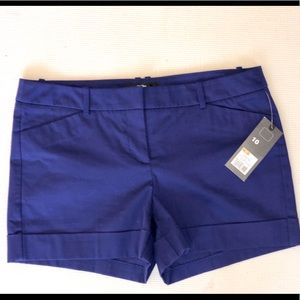 😈Purple Cuffed Shorts Size 10